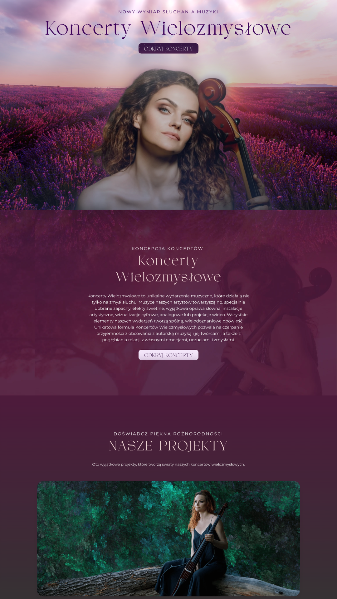 Koncerty Wielozmysłowe